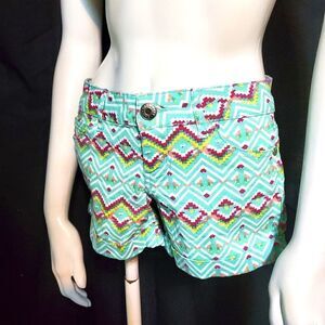 Celebrity Pink Blue, White, Pink, & Yellow Shorts